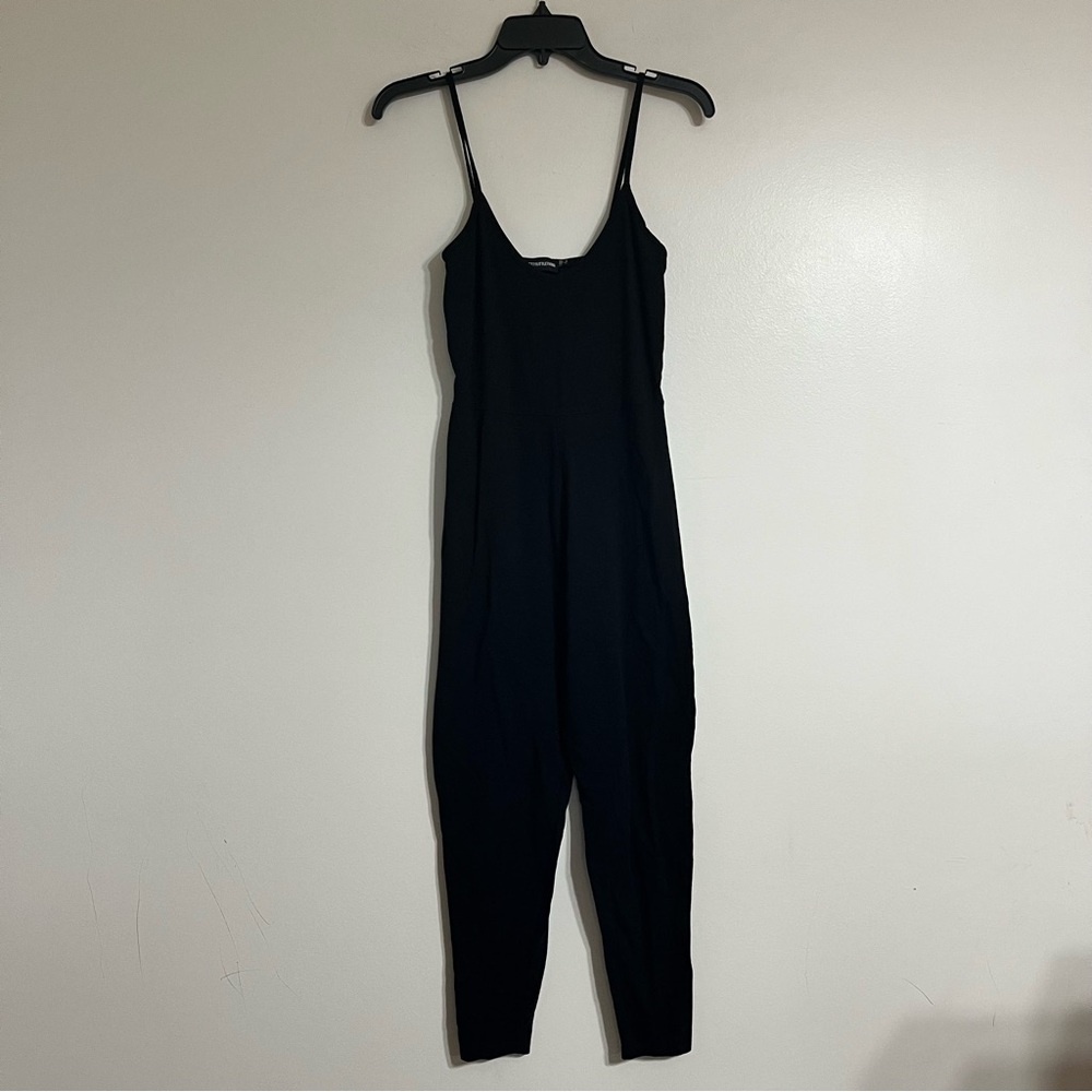 Women's Pretty Little Things Sleeveless Black Jumpsuit Jogger Bottoms Size 8‎